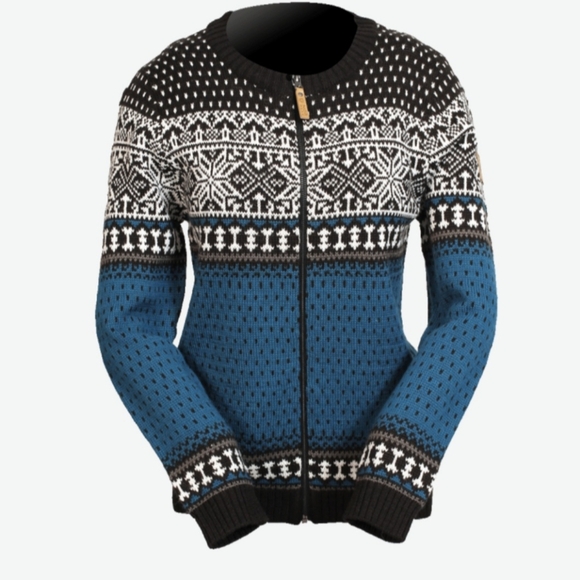 Icewear Ladies Martha Norwegian Wool Blend Full Zip Sweater. Size 2XL - Picture 1 of 10